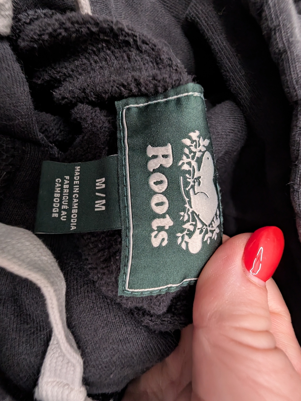 Roots Black Hoodie - Picture 2 of 2